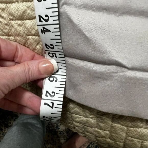 Vince Low-Rise Washed Cotton Crop Pant size 8 Lunar Dust gray - Picture 10 of 14